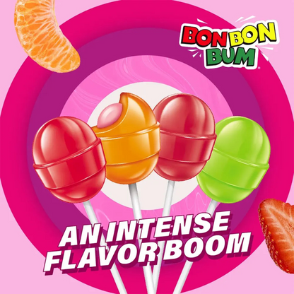 Assorted Lollipops Bon Bon Bum - Colombina (408g - 24 units)