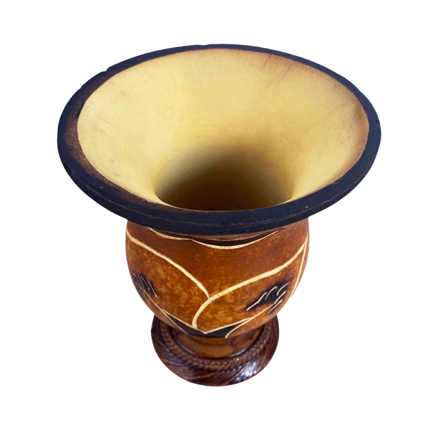Cuia Porongo Martelada Para Chimarrão / Mate Tea Gourd