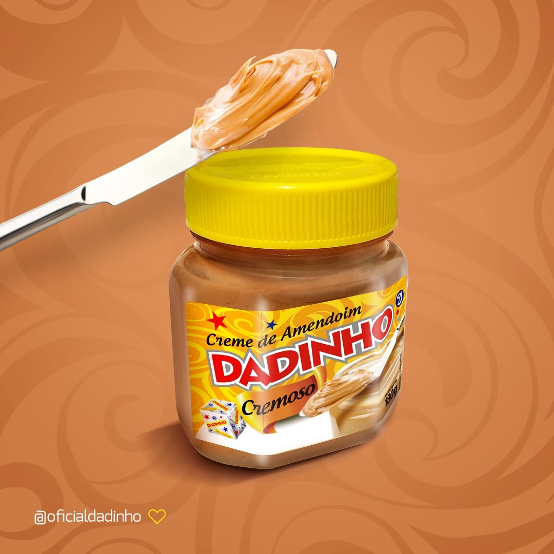 Creme de Amendoim / Peanut Cream - Dadinho (180g)
