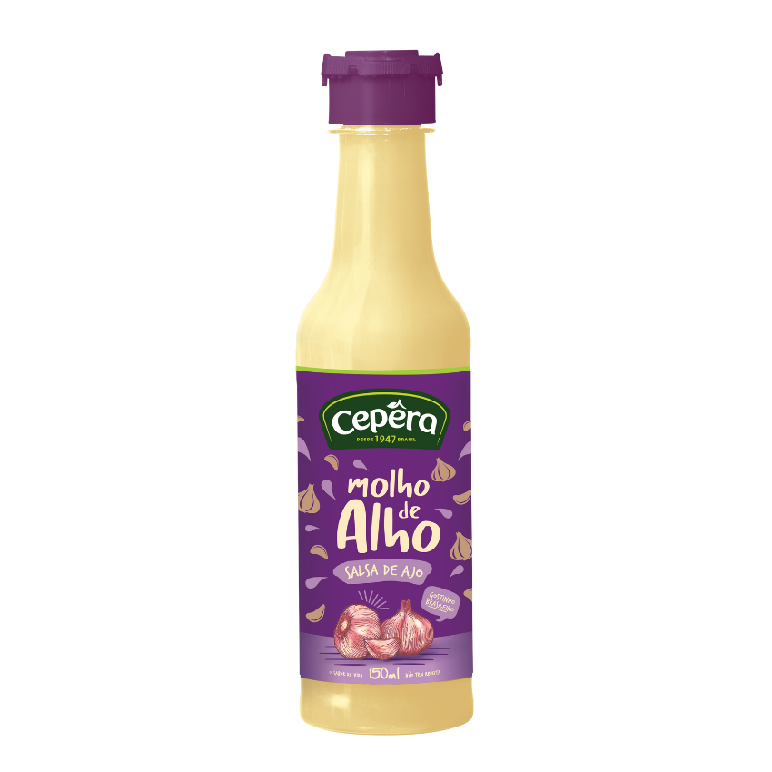 Molho de Alho / Garlic Sauce - Cepêra (150ml)