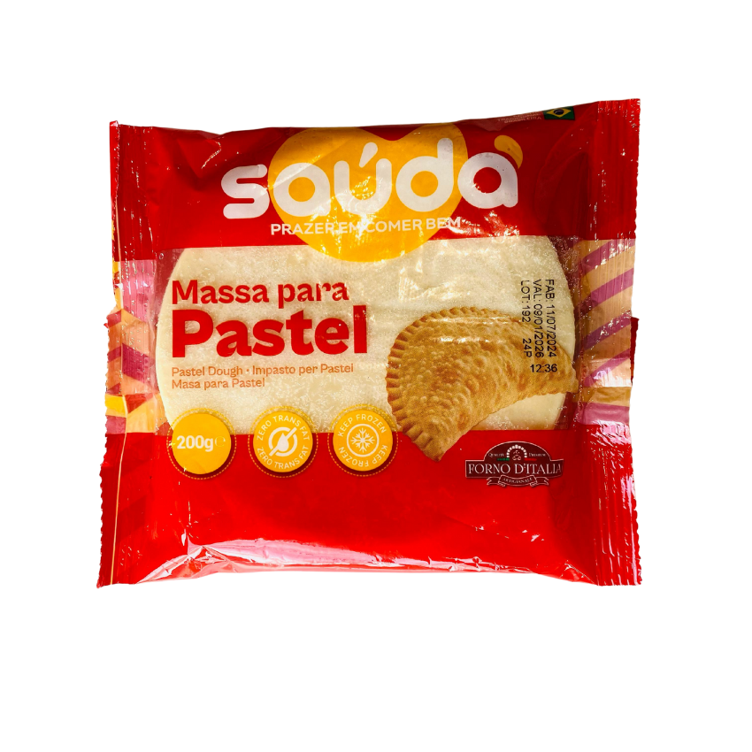 Massa de Pastel DISCO / Pastel Dought ROUND - Forno D´Italia (200g)