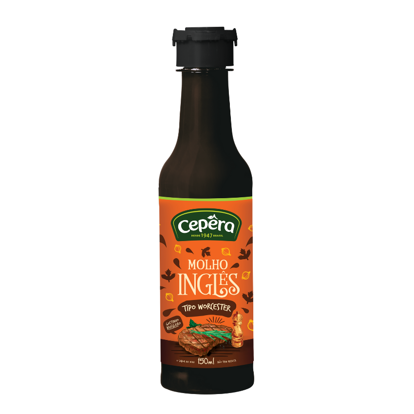 Molho Inglês / Worcestershire Sauce - Cepêra (150ml)