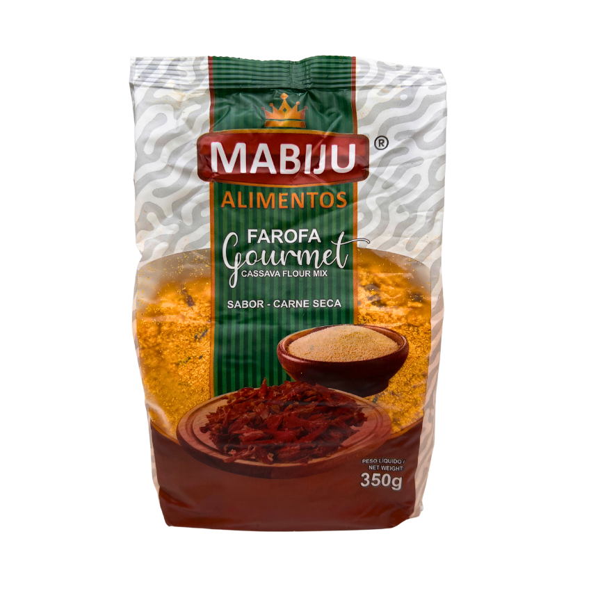 Farofa de Carne Seca / Manioc Flour with Pulled Beef - Mabiju (350g)