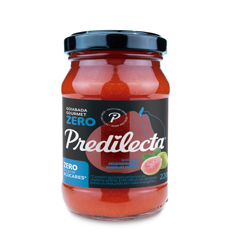 Goiabada Gourmet Zero Açúcar / Sugar-Free Gourmet Guava Paste - Predilecta (220g)