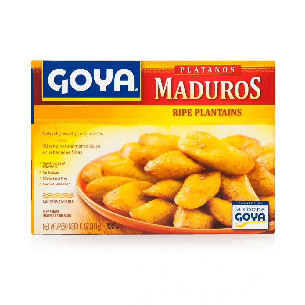 Plátanos Maduros Congelados / Frozen Ripe Plantain Slices - Goya (311g)