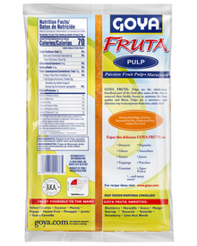 Polpa de Maracujá Congelada / Frozen Passion Fruit Pulp - Goya (250g)