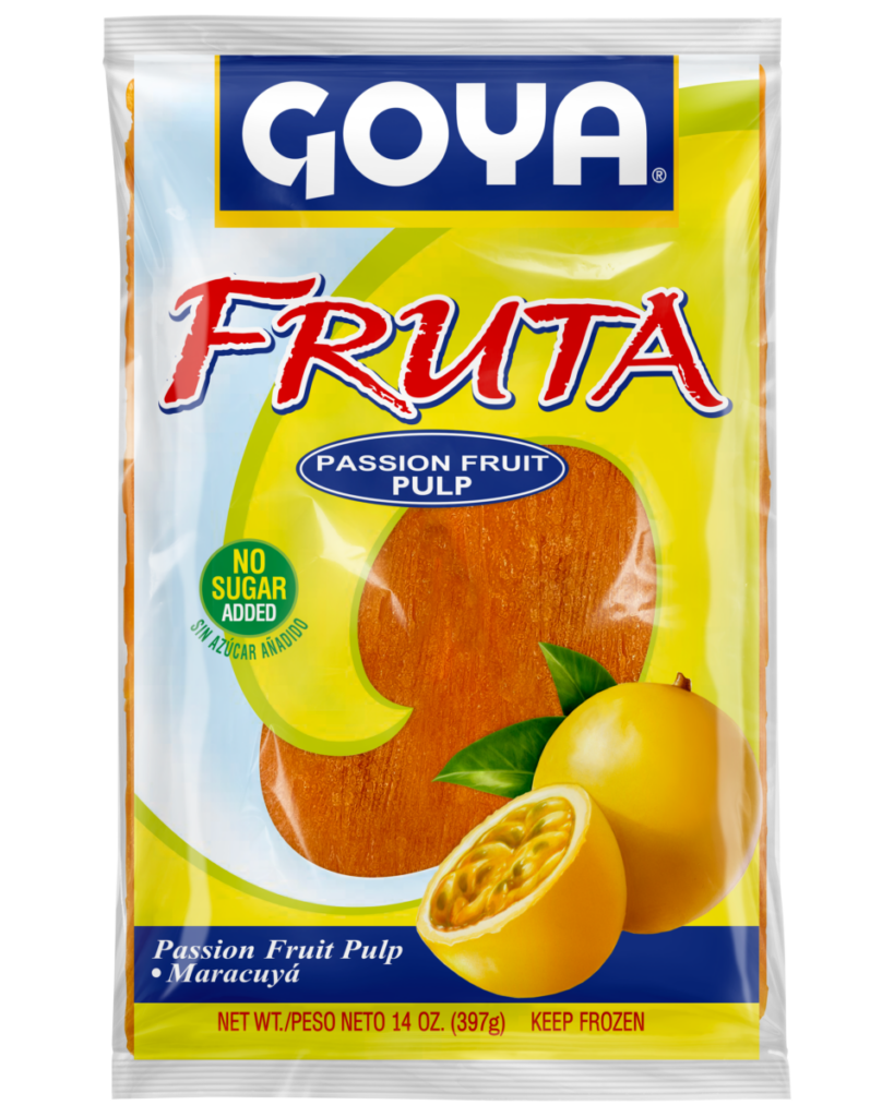 Polpa de Maracujá Congelada / Frozen Passion Fruit Pulp - Goya (250g)