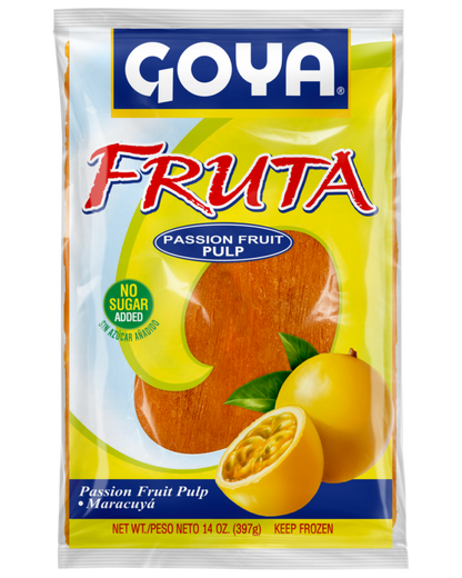 Polpa de Maracujá Congelada / Frozen Passion Fruit Pulp - Goya (250g)