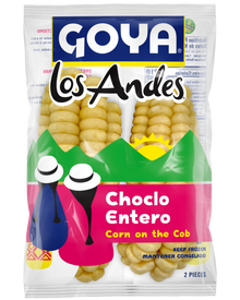Choclo Peruano Congelado / Frozen Peruvian Jumbo Corn - Goya (500g)