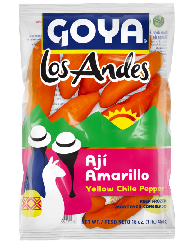 Ají Amarillo Congelado / Frozen Yellow Chili - Goya (500g)