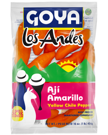 Ají Amarillo Congelado / Frozen Yellow Chili - Goya (500g)