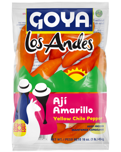 Ají Amarillo Congelado / Frozen Yellow Chili - Goya (500g)
