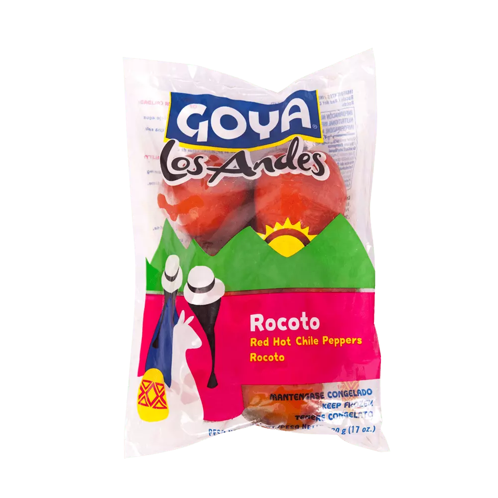 Ají Rocoto Congelado / Frozen Rocoto Peruvian Hot Pepper - Goya (500g)