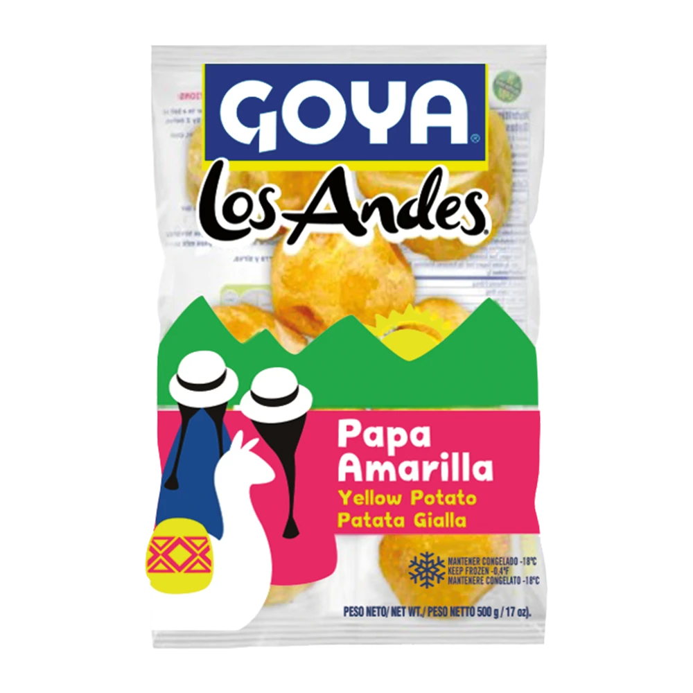 Papa Amarilla Peruana Congelada / Frozen Peruvian Yellow Potatoes - Goya (500g)