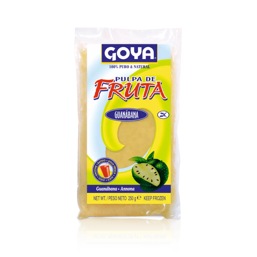 Polpa de Graviola Congelada / Frozen Soursop Fruit Pulp - Goya (250g)
