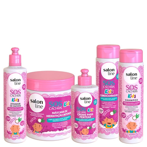 SOS Cachos KIDS Shampoo (300ml)