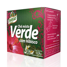 Chá Verde com Hibisco / Green Tea with Hibiscus - Barão (13g)