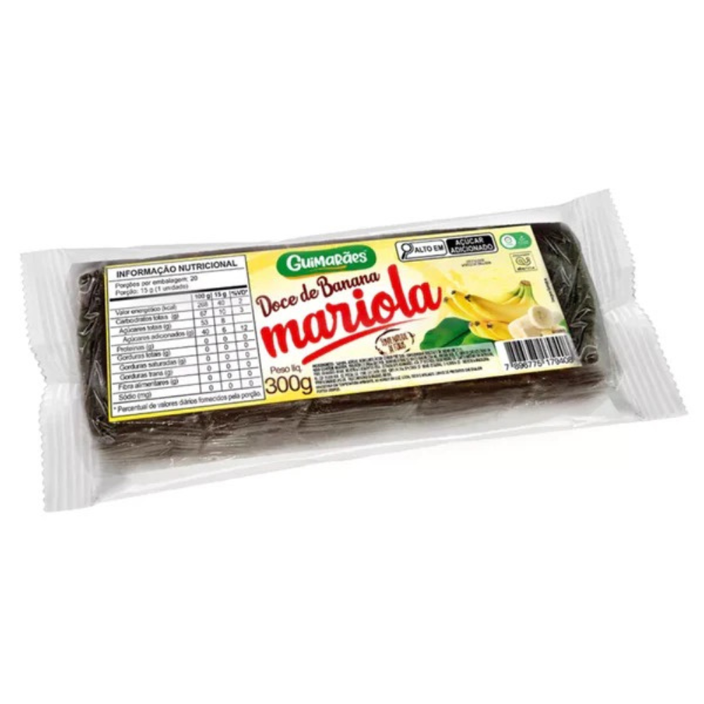 Mariola Doce de Banana / Mariola Banana Sweet - Guimarães (380g)