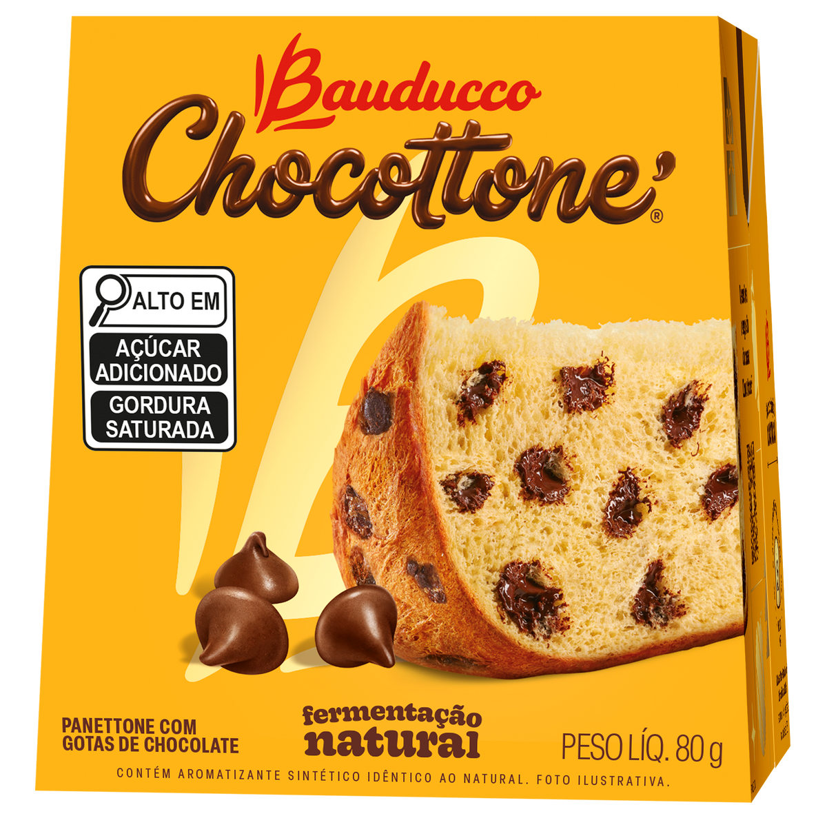Mini Chocottone - Bauducco (80g)