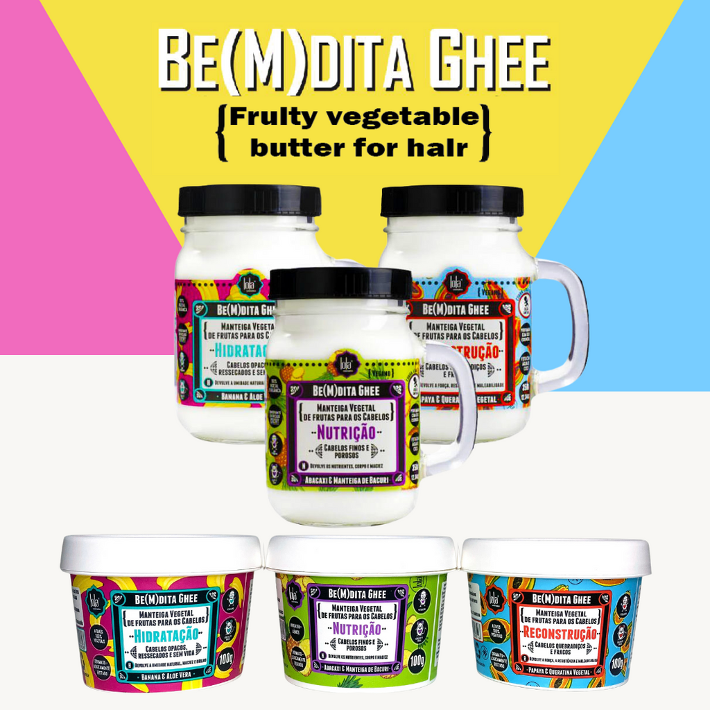 Be(m)dita Ghee Capillary Schedule - 3 Hair Masks KIT (350g)