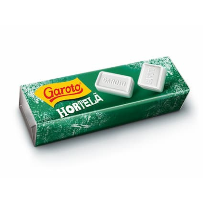 Pastilha Hortelã / Mint Hard Candy - Garoto (17g)