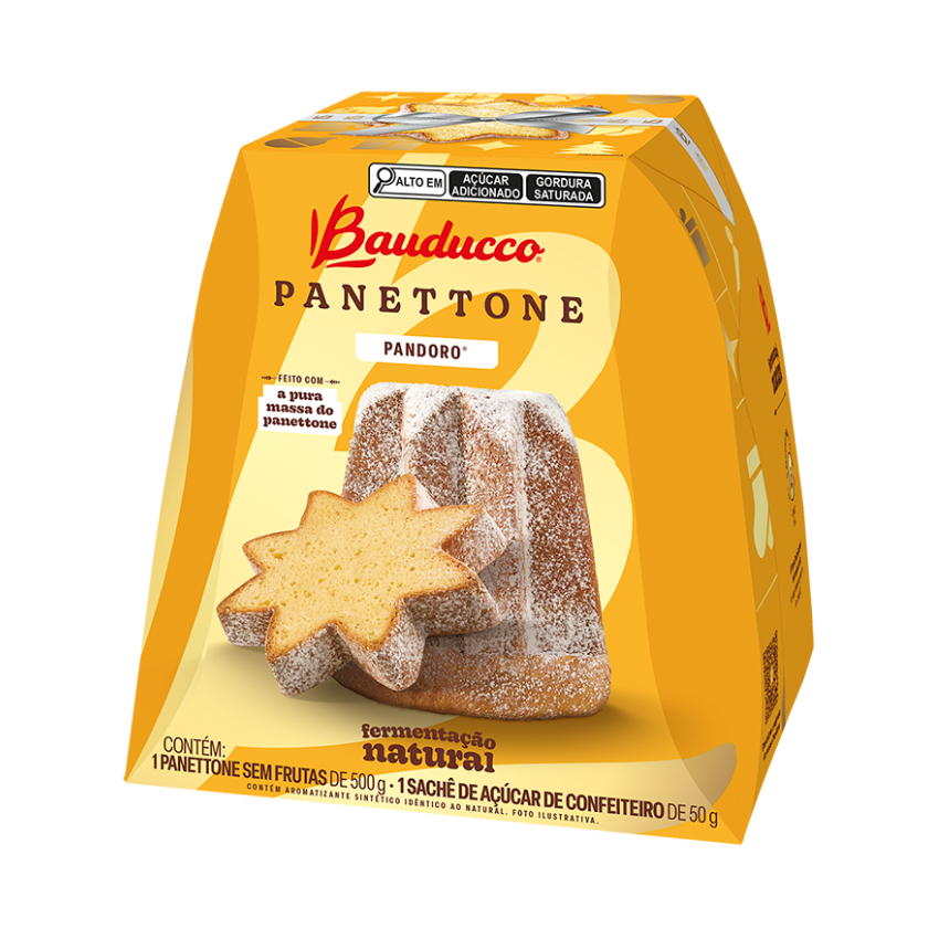 Pandoro Bauducco (500g)