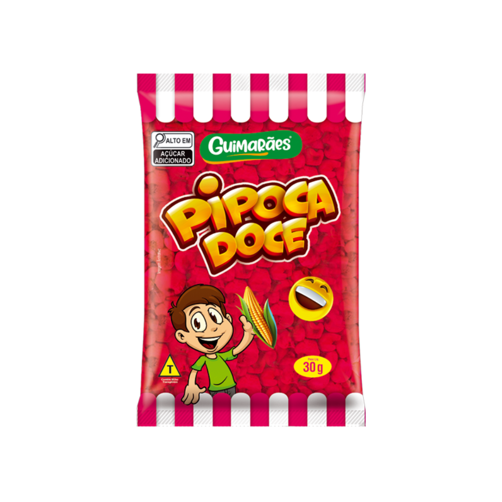 Pipoca Doce / Sweet Popcorn - Guimarães (30g)