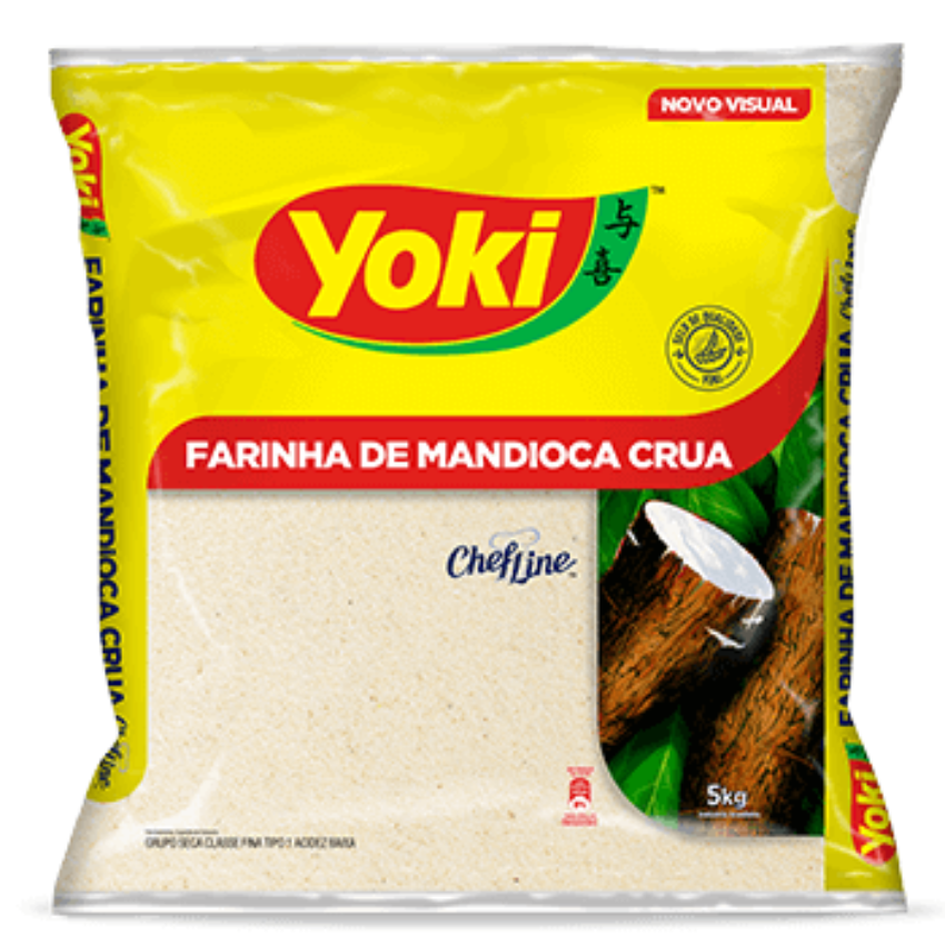 Farinha de Mandioca Crua - Yoki (500g)