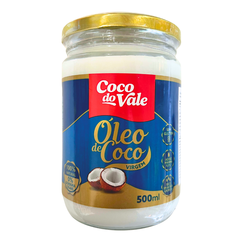 Óleo de Coco Virgem / Coconut Oil Virgin - Coco do Vale (500ml)