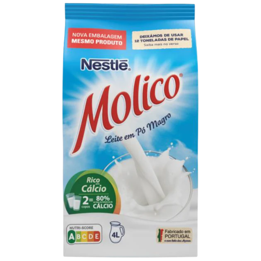 Leite em Pó Magro Molico / Skimmed Milk Powder - Nestlé (380g)