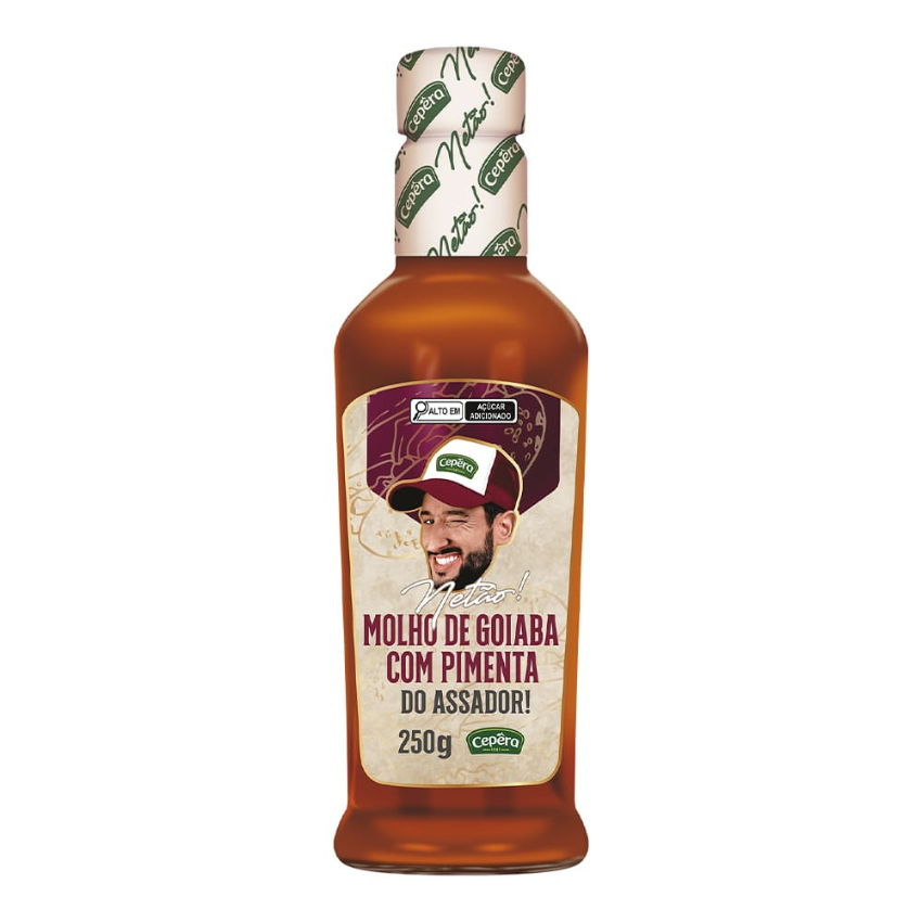 Molho de Goiaba Apimentado / Spicy Guava Sauce - Cepêra (250g)