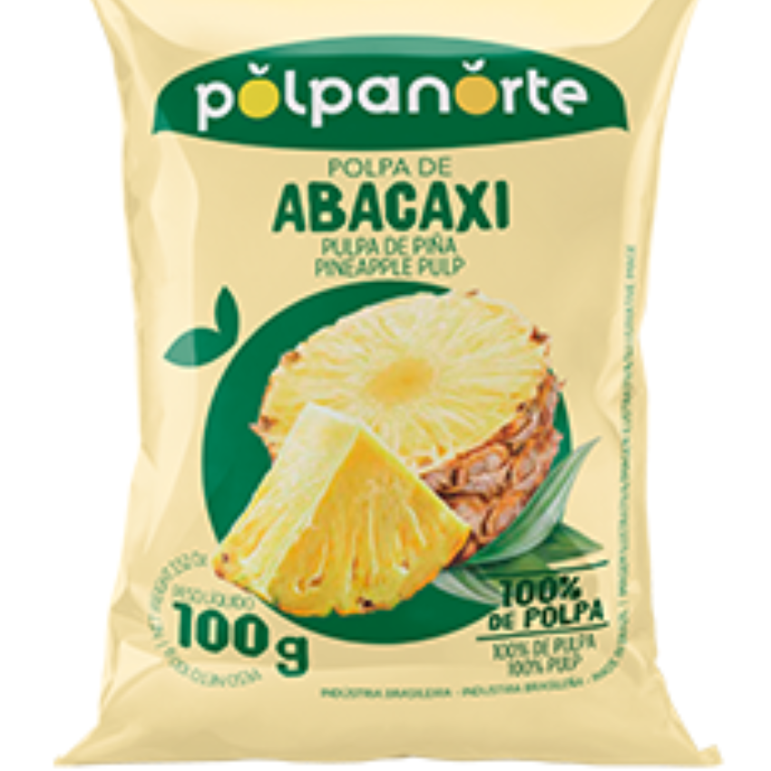 Polpa de Abacaxi / Pineapple Pulp - Polpa Norte (100g)