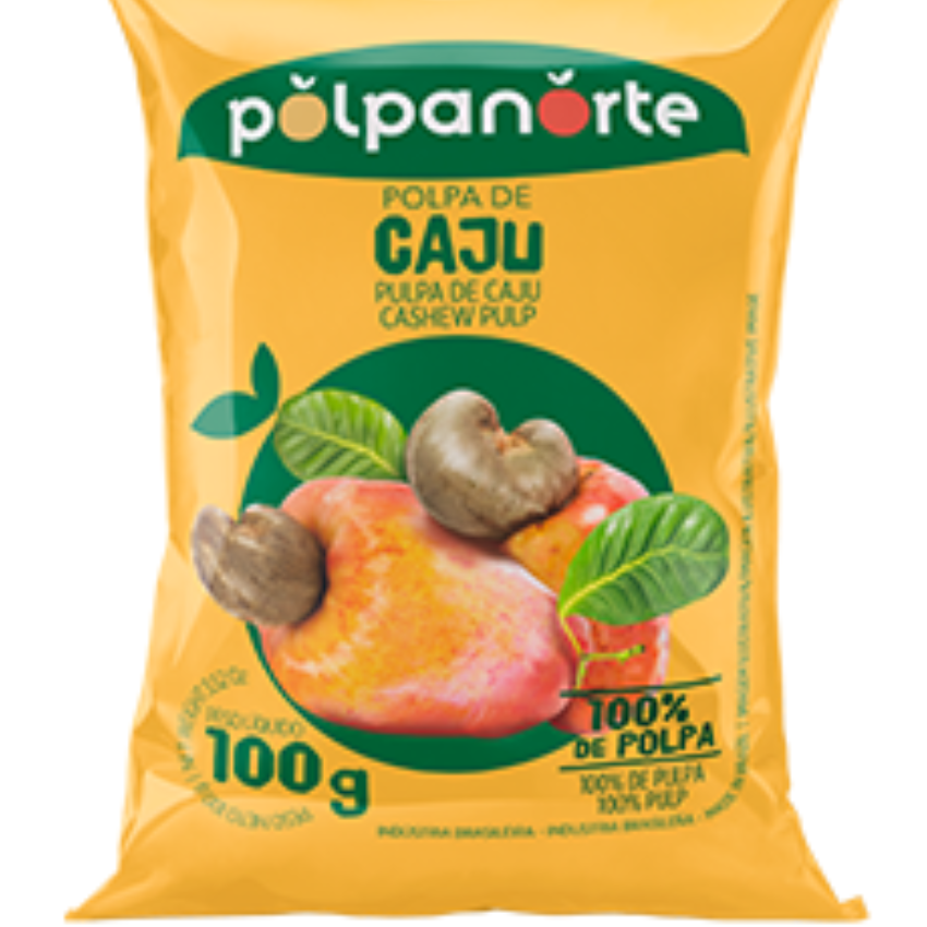 Polpa de Caju / Cashew Fruit Pulp - Polpa Norte (100g)