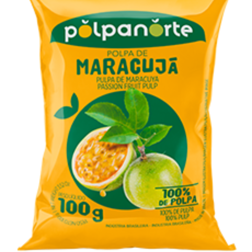 Polpa de Maracujá / Passionfruit Pulp - Polpa Norte (100g)