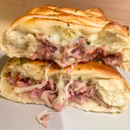 Pão Recheado Grande Sabores Diversos / Stuffed Bread - Smaka Bra