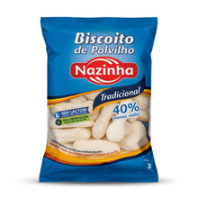 Biscoito de Polvilho 40% Menos Sódio / Cassava Chips 40% Less Sodium - Nazinha (30g)