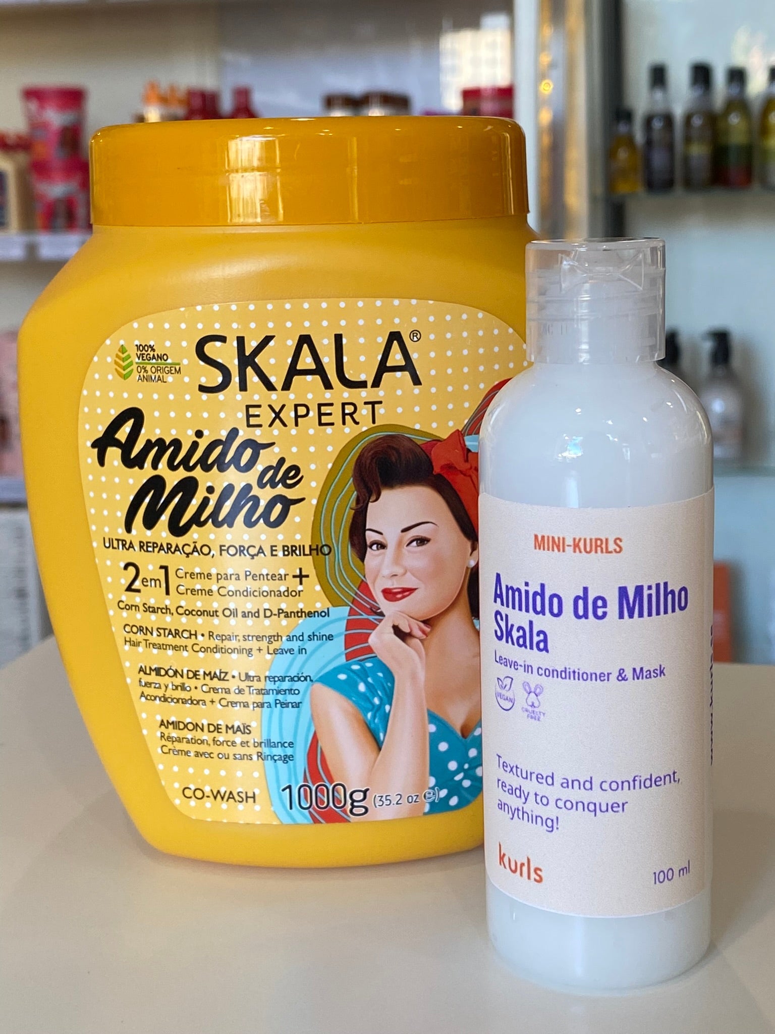 Amido de Milho Leave-in Conditioner 2 in 1 - Skala (1kg or 100g)