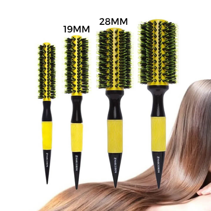 Pro Thermal Ceramic Yellow Blow Dry Hair Brush - 2 Sizes.