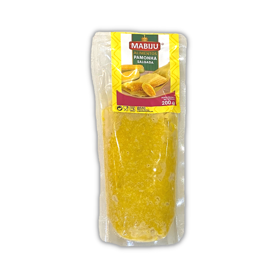 Pamonha Salgada com Linguiça / Salted Tamale - Mabiju (200g)