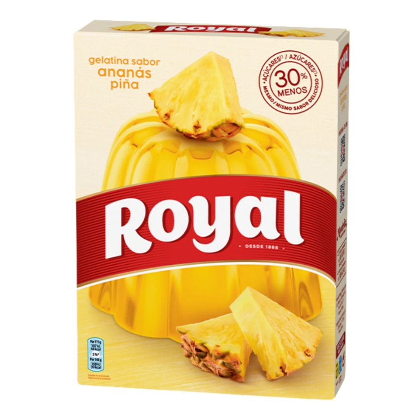 Gelatina de Abacaxi / Pineapple Gelatin - Royal (57g)