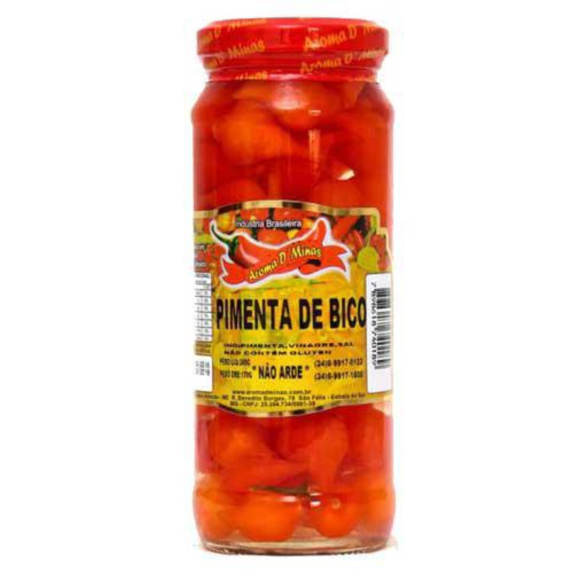 Pimenta Biquinho / Red Biquinho Pepper - Aroma D'Minas (300g)