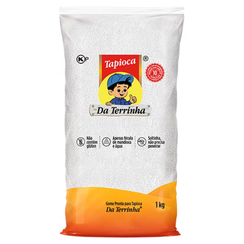 Tapioca Hidratada / Tapioca Starch Hydrated - Da Terrinha (1kg)