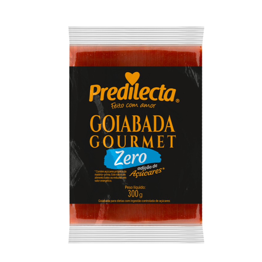 Goiabada Zero Adição de Açúcar / Guava Paste Zero Sugar - Predilecta (300g)