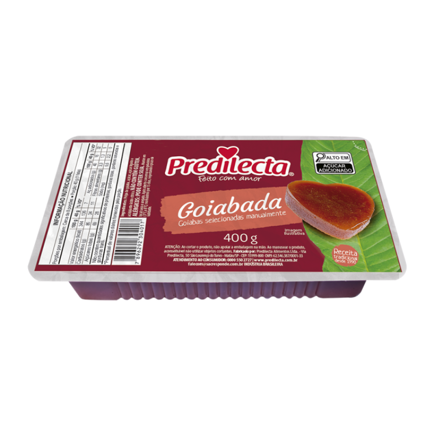 Goiabada Prática / Guava Paste - Predilecta (400g)