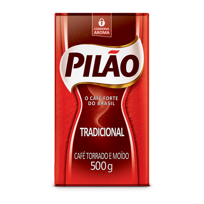 Café em Pó / Coffee - Arabica roasted and ground - Pilão (500g)