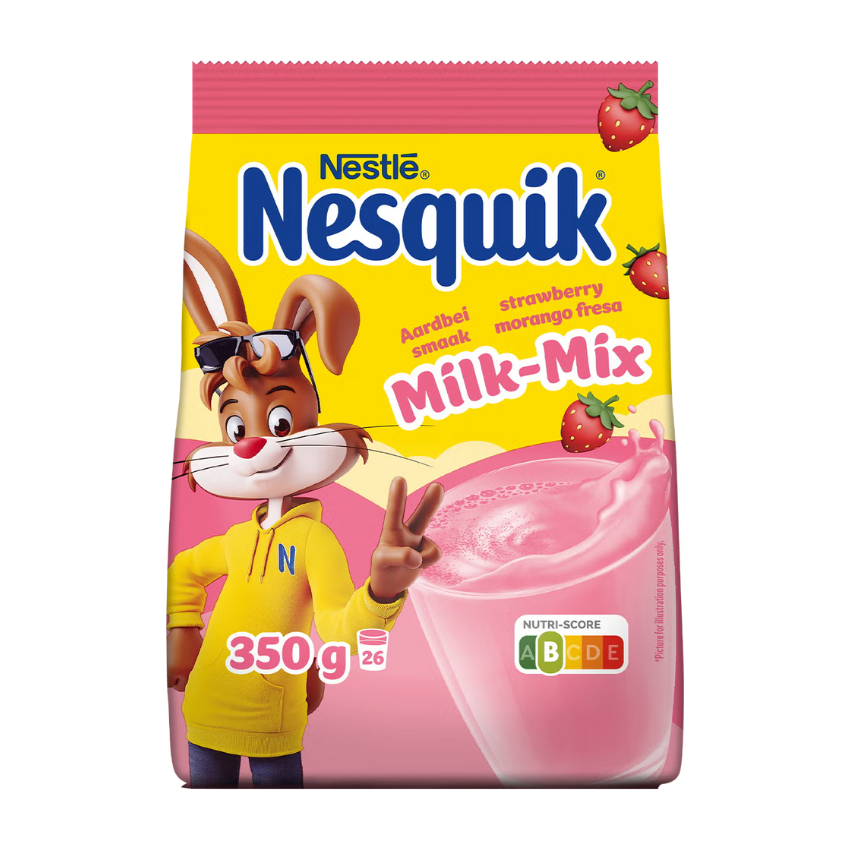 Nesquik Morango / Strawberry Nesquik - Nestlé (350g)