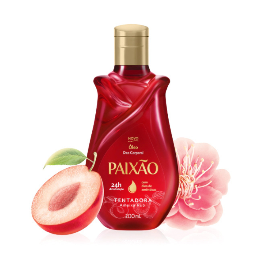Óleo Corporal Paixão Tentadora / Paixão Ruby Plum Body Oil - Paixão (200ml)