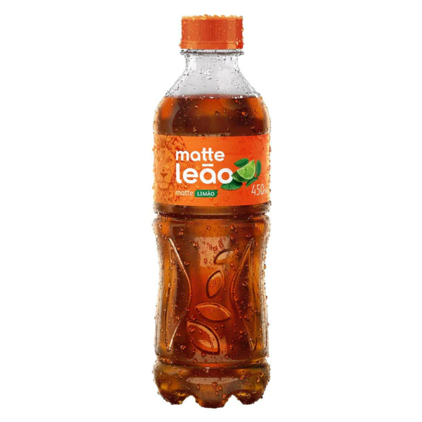 Chá Matte com Limão / Matte Tea with Lime - Leão (450ml)