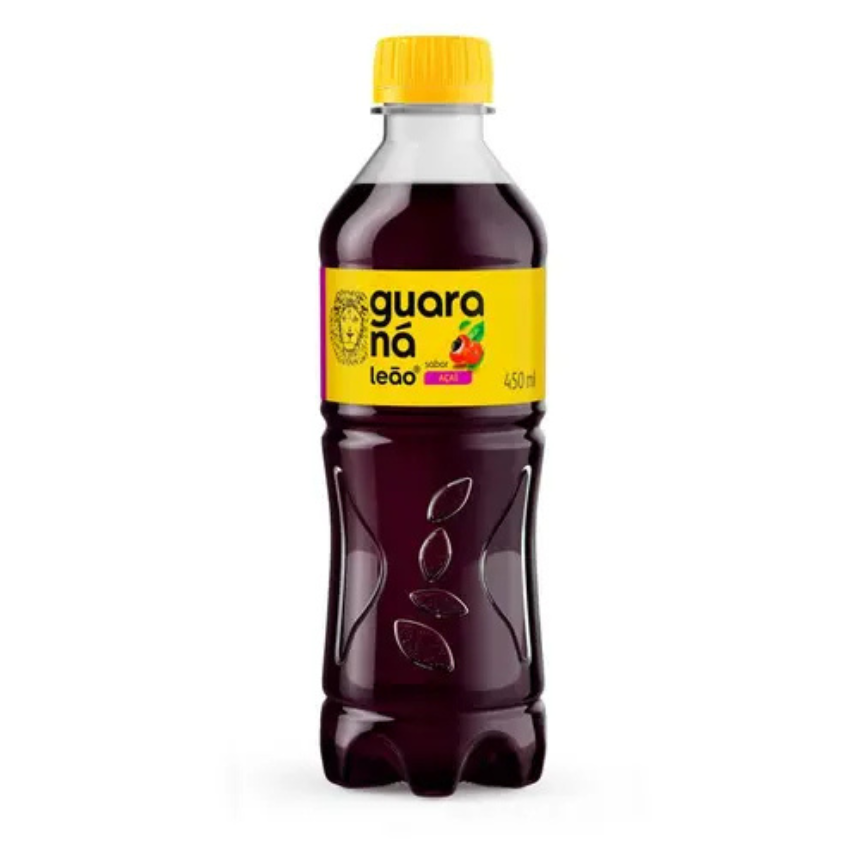 Chá Mate com Guaraná e Açaí / Iced Tea with Guaraná and Açaí - Leão (450ml)