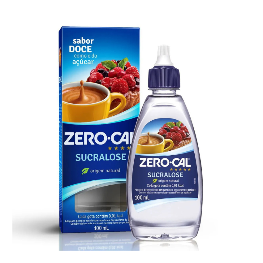 Adoçante Sucralose / Sucralose Sweetener - Zero-Cal (100ml)